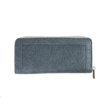 Load image into Gallery viewer, Eco-chic wallet from pineapple leaves, blue
