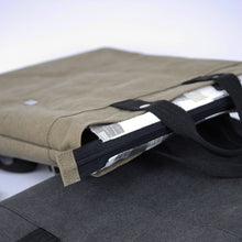 Load image into Gallery viewer, UNISEX BACKPACK / LAPTOP BAG, brownish-green