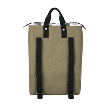 Load image into Gallery viewer, UNISEX BACKPACK / LAPTOP BAG, brownish-green