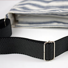 Load image into Gallery viewer, LILY BAG, blue stripes