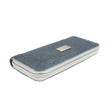 Load image into Gallery viewer, Eco-chic wallet from pineapple leaves, blue