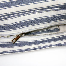 Load image into Gallery viewer, LILY BAG, blue stripes