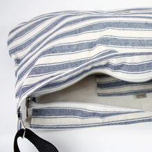 Load image into Gallery viewer, LILY BAG, blue stripes