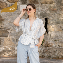 Load image into Gallery viewer, Silk kimono Magdalena