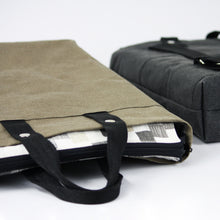 Load image into Gallery viewer, UNISEX BACKPACK / LAPTOP BAG, brownish-green