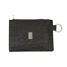 Load image into Gallery viewer, UNISEX MINI WALLET, black pineapple leaves
