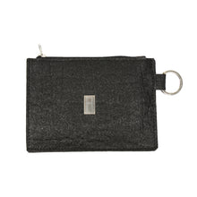 Load image into Gallery viewer, MOMO MINI WALLET, black pineapple leaves