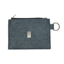 Load image into Gallery viewer, MOMO MINI WALLET, blue pineapple leaves