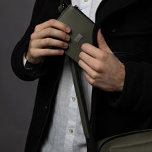 Load image into Gallery viewer, MOMO MINI WALLET, military green cactus