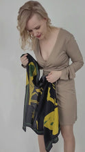Load and play video in Gallery viewer, TAMARA SILK SCARF