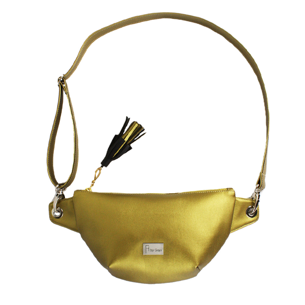 BLOSSOM BAG, golden