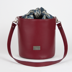 CAMELIA BAG, bordo