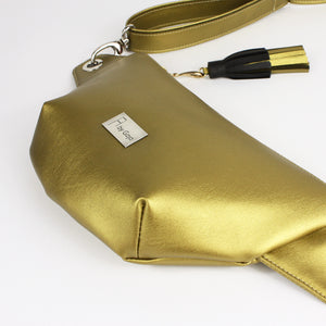 BLOSSOM BAG, golden