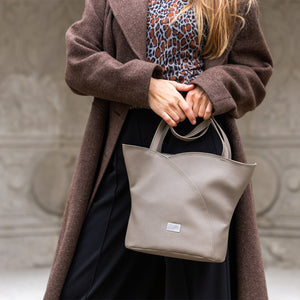 TULIP BAG, taupe