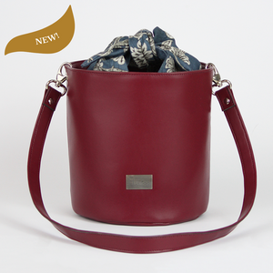 CAMELIA BAG, bordo