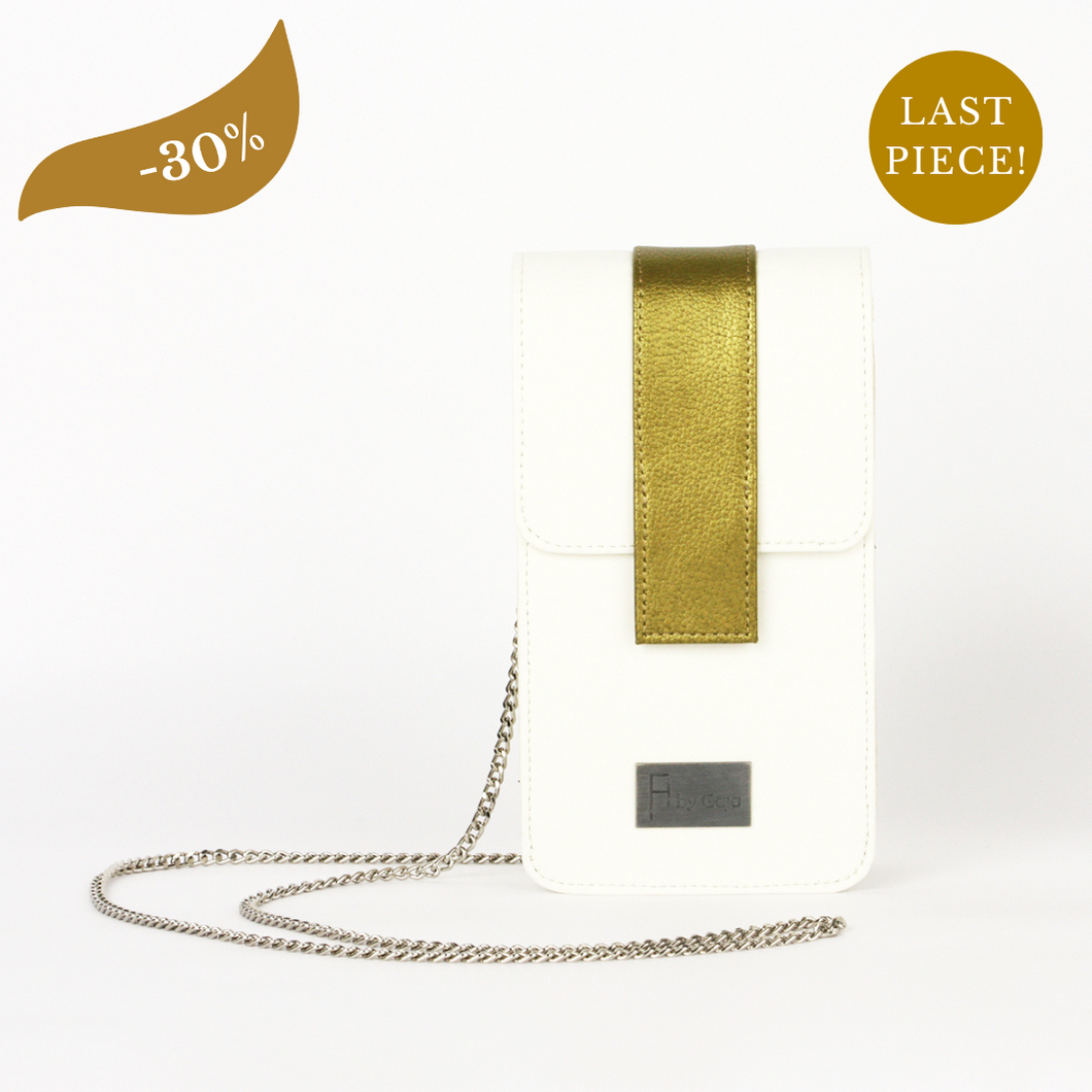 LOTUS BAG, white