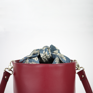 CAMELIA BAG, bordo