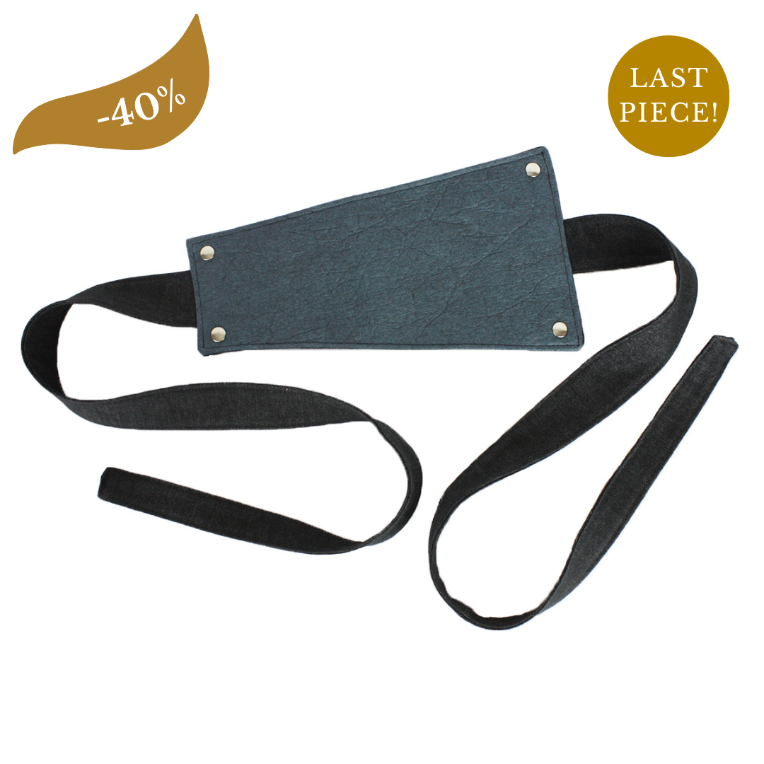 Wrap belt, blue