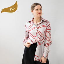 Load image into Gallery viewer, Silk blouse Katarina

