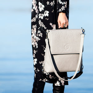 NAHRBTNIK DAHLIA BAGpack, svetlo siv